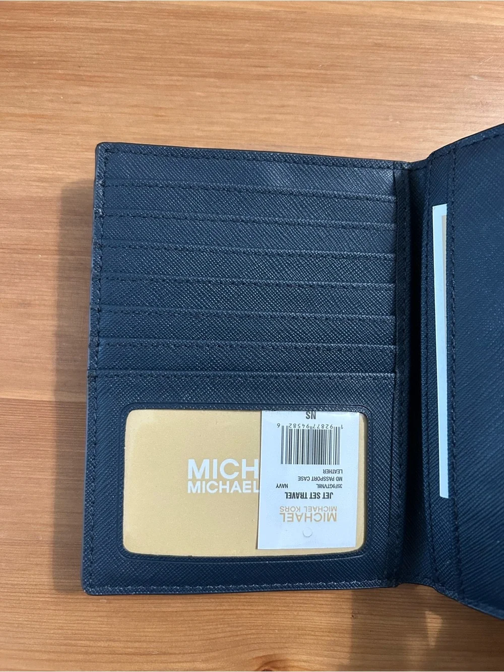 Michael Kors Passport case in navy